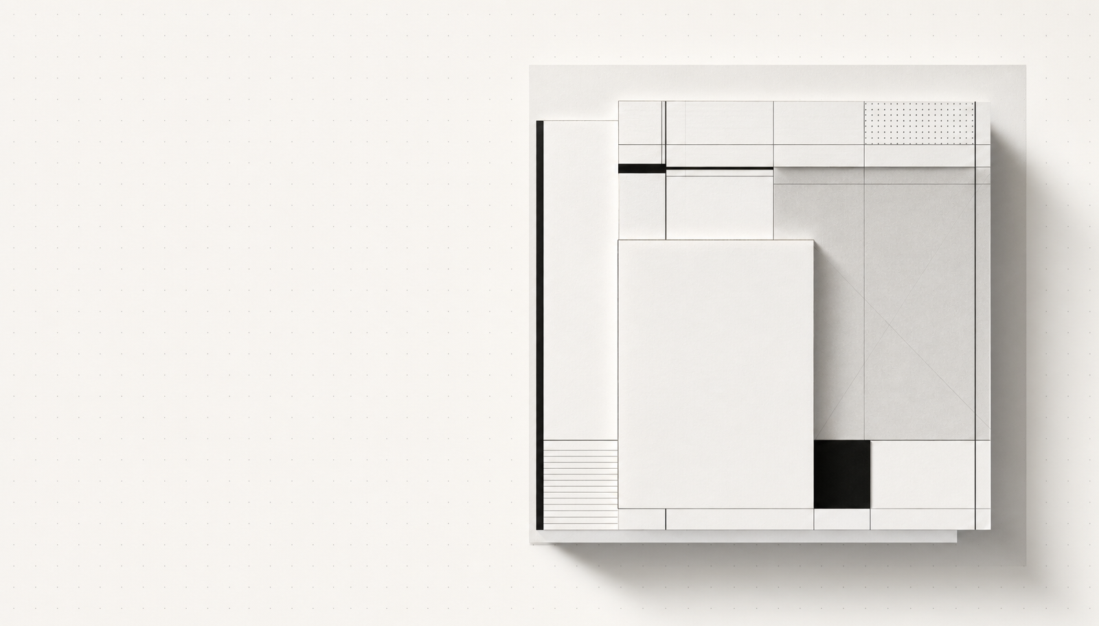 Webdesign Agentur Köln: Editorial-Cover mit minimalistischem Layout-Fokus