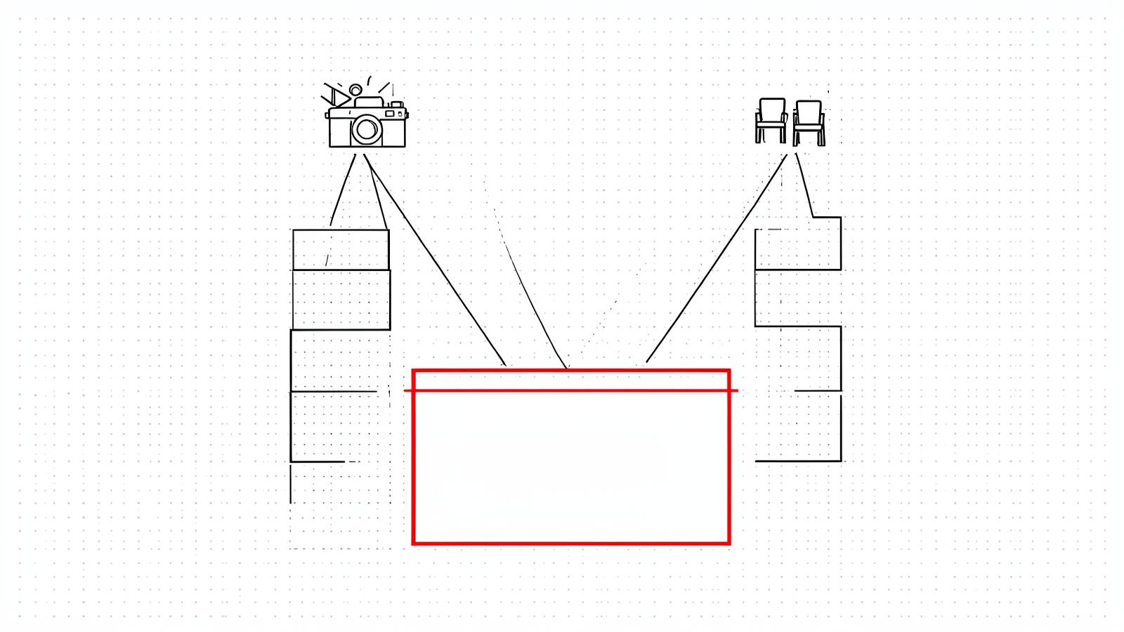 Diagram: two columns of rectangles connected by a red-outlined box in the middle