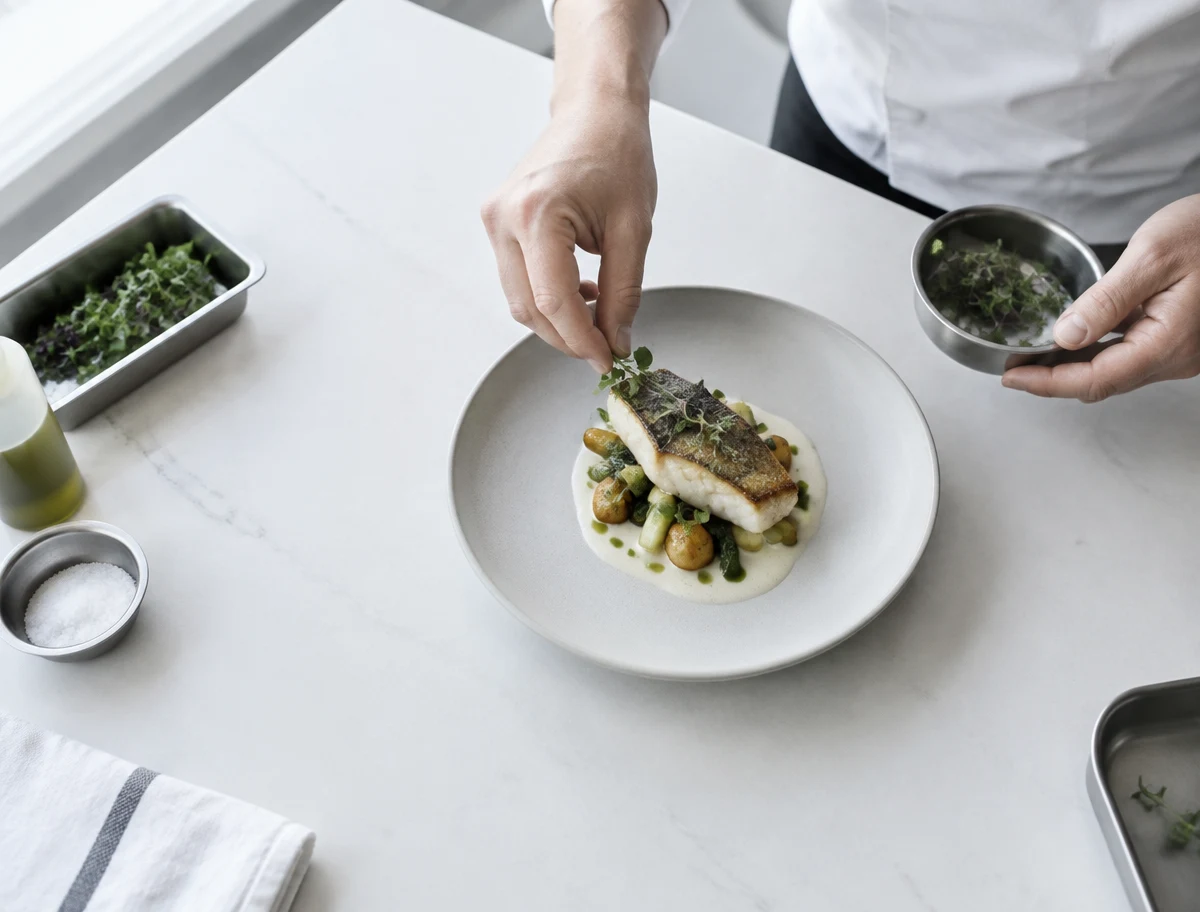 Building blocks of a restaurant website: menu, opening hours, reservation, photos and directions