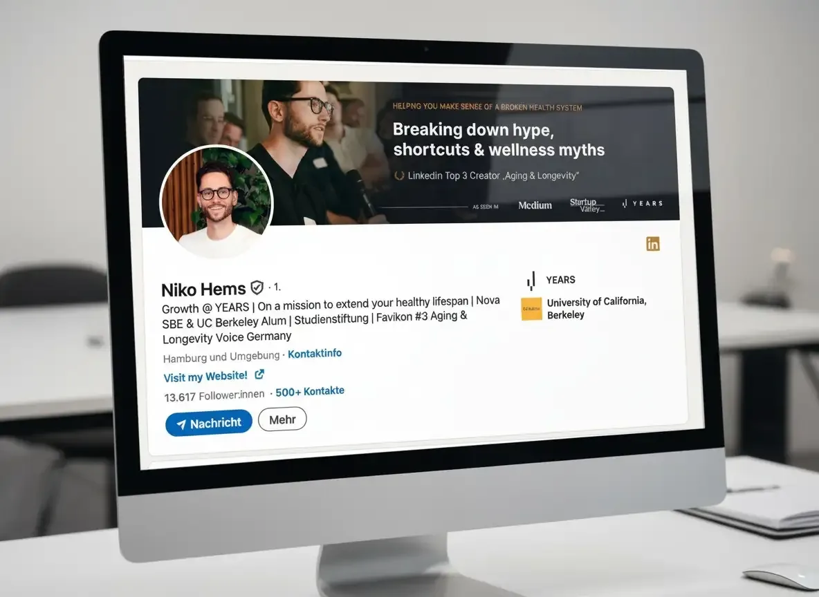 Agentur für LinkedIn Profilbanner + Profilbild – Maluure aus Köln