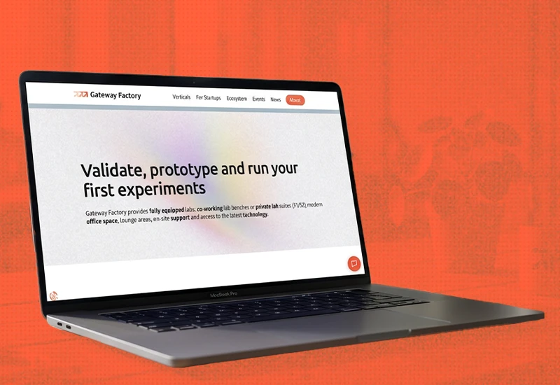 Gateway Factory Website mit Programmvalidierung